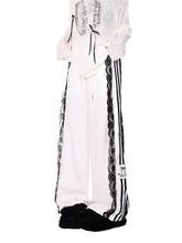 Y2K Slouch Stripped Pants